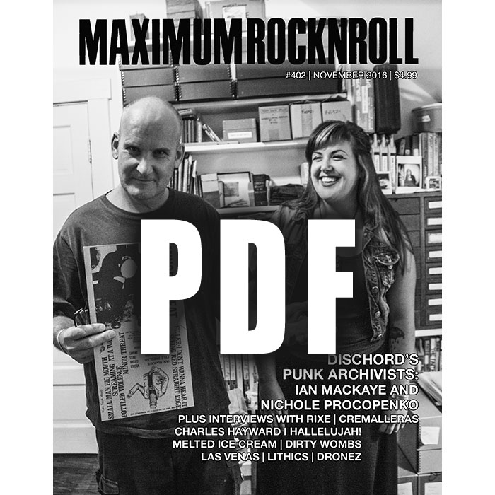 MRR #402 • Nov 2016 <br>(PDF download)