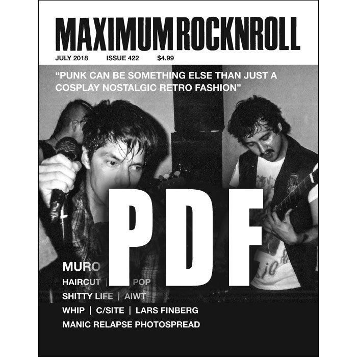 MRR #422 • July 2018 <br>(PDF download)
