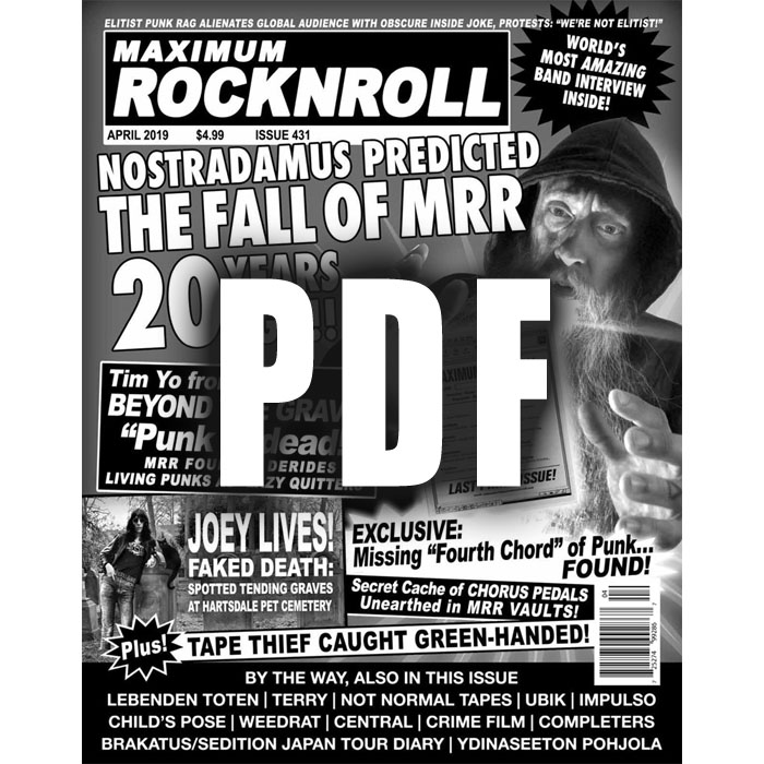 MRR #431 • April 2018 <br>(PDF download)